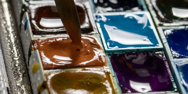 Why Gouache Reactivates With Water While Acrylic Doesn't